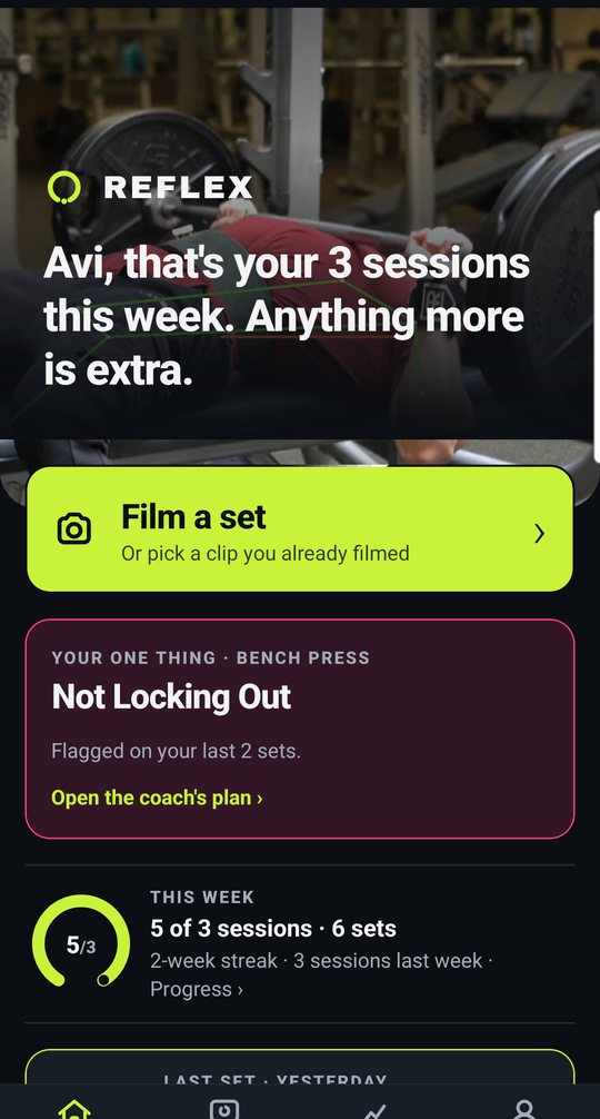 Home: the last set behind the headline, the one thing, this week's ring